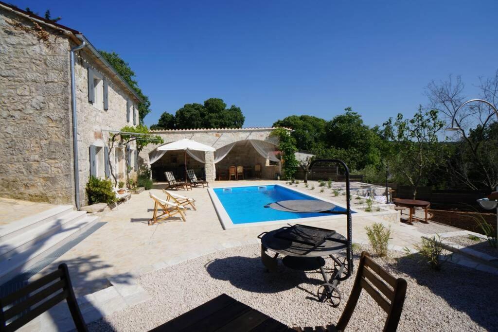 Ferienhaus Villa Alisia, Wunderschoenes Natursteinhaus Bei Porec, Istrien, Kroatien Vranje Selo Extérieur photo